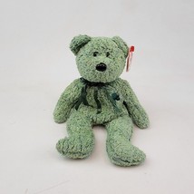 TY Beanie Baby Collection Retired Shamrock The Green Bear March 17, 2000 - $3.79