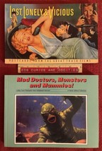 Mad Doctors, Monsters &amp; Mummies And Lost, Lonely &amp; Vicious Postcard Books VG/NEW - £26.57 GBP