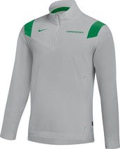 NWT Nike Oregon Ducks Logo men's M/medium 1/4 zip pullover jacket FTBL on field - £60.55 GBP