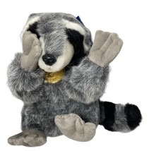 DanDee Collectors Choice Plush Raccoon 9.5 inch Peek A Boo With Tag - £10.54 GBP