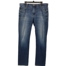 AG Adriano Goldschmied Men’s 36x32 Everett Slim Faded Wash Blue Denim Jeans - $30.52