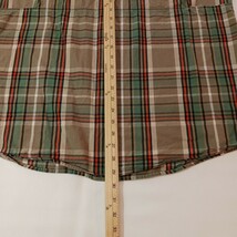 Columbia PHG Men's Sz L Brown Plaid Vented Short Sleeve Button-Down Shirt HM0025 image 14