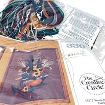 2 Crewel Kits Duck Decoy with Dried Flower 330 Mallard Creative Circle 1... - $11.95