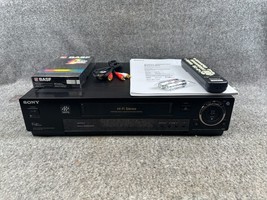 Sony SLV-M11HF VCR/VHS Video Player Cassette Recorder Bundle - TESTED - £62.66 GBP