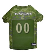 Pets First Baltimore Ravens Camo Jersey, Small, Green - $26.99