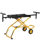 DEWALT DWX726 Heavy-Duty Rolling Miter Saw Stand - Yellow/Black New - $395.99