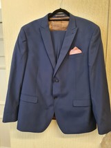 Next Tailoring Mens Blue Suit - 46R jacket And 36R/32in Trouser Express ... - $35.40