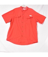 Magellan Fish Gear Angler Fit Mag Wick SIze XL Orange Short Sleeve - $17.09