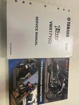 2009 YAMAHA V-MAX MOTORCYCLE VMX17Y(C)  Service Shop Repair Manual Set W... - £55.05 GBP
