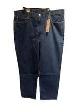 LEVI&#39;s 550 Denim Jeans Relaxed Fit Loose Tapered Leg Stonewashed Blue Me... - $37.62