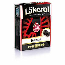 Läkerol ( Lakerol ) Salmiak Sugar Free 25g ( 0.85 oz ) Made in Sweden - $14.84+