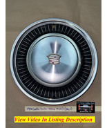 OEM 74 Cadillac Deville 15&quot; TURBINE HUBCAP WHEEL COVER W/CREST EMBLEM #0... - $1,488.61 MXN