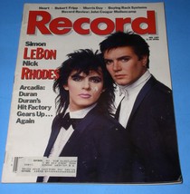 Duran Duran Record Magazine Vintage 1985 Simon Le Bon Nick Rhodes Robert... - $29.99