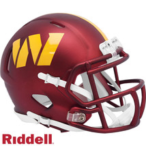 * Sale * Washington Commanders Speed Mini Nfl Football Helmet - Ships Fast! - £26.36 GBP