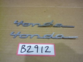 1965-67 Honda S600 Exterior &quot;Honda&quot; Emblems - $135.00