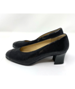 Gabor Lady Leather Pump Block Heel Shoes Size 6.5M - $32.29