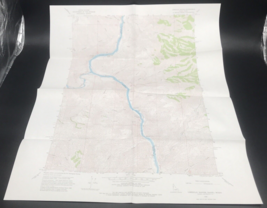 1968 Limekiln Rapids Idaho Quadrangle Geological Survey Topo Map 22&quot; x 2... - $9.49