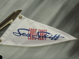 Chris Craft boat burgee pennant flag - Sea Skiff - £35.30 GBP