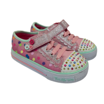 Skechers Kid’s Low Twinkle Toes Athletic Sneakers Pink Size 8C - $28.49