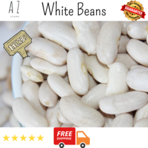 Organic Premium Dried Natural White Beans فاصولياء بيضاء ناشفة - $25.64+