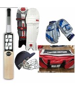 SS Limited Edition 1st Grade Full Cricket Kit (Bat, Pads, Gloves, Helmet... - $836.00