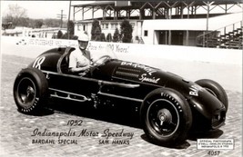 Indianapolis Motor Speedway 1952 Bardahl Special Sam Hanks RPPC Postcard A29 - $16.95