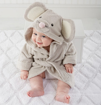 Cartoon Cute Animal Modeling Baby Bath Towels Baby Bathrobes Cotton Children&#39;s B - £24.44 GBP+