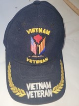 Vietnam Veteran Embroidered Patch Snapback  Cap Hat - £11.87 GBP