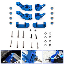 Front Caster Steering Blocks &amp; Rear Stub Axle Carriers For 1/10 Traxxas ... - £28.30 GBP