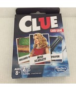 New Hasbro Clue Travel Card Game - $12.28 CAD