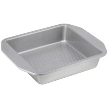 USA Pan 1120BW-3-ABC-1 American Bakeware Classics 8-Inch Square Cake and Brownie - £17.57 GBP