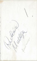 Richard Mulligan &amp; Peter Marshall Signed 5.25x8.5 Vintage Album Page Empty Nest - £63.45 GBP