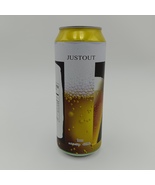 JUSTOUT beer Non-Alcoholic Beer, 400ml Can, Zero Alcohol, Original Beer ... - $10.99