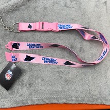 Carolina Panthers Pink 2-Sided Style Lanyard NFL Official Merch - $12.59