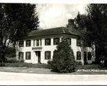RPPC Joseph Smith Mansion House Nauvoo, Illinois IL UNP Postcard I19 - £7.80 GBP