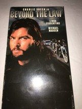 Beyond The LAW-VHS Tape-1994-Charlie Sheen-TESTED-RARE VINTAGE-SHIPS In 24 Hrs - £11.14 GBP