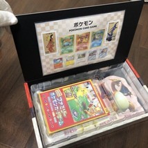 Pokemon Stamp Box Japan Post greeting Stamps included - no card - £88.81 GBP