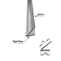 Clear vinyl jamb seal cvjs 96 dimentions thumb200