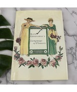 Kate Greenways Language Of Flowers Hardcover Book 1978 Reprint Victorian - $19.79