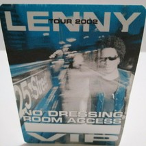 Lenny Kravitz Backstage VIP Pass Original 2002 Rock Music Concert Gift Original - £9.71 GBP