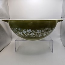 Vintage Pyrex Spring Blossom Crazy Daisy 4-Quart Cinderella Mixing Bowl ... - $24.30