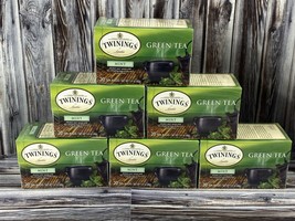 Twinings of London Mint Green Tea - 6 Pack - 120 Tea Bags - Sep 2025 - £22.82 GBP