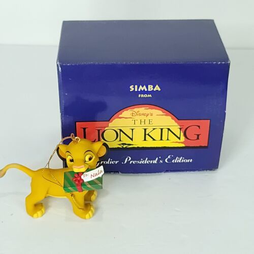 Grolier President’s Edition Simba Disney's Lion King Christmas Ornament NEW - £23.70 GBP