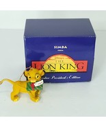 Grolier President’s Edition Simba Disney&#39;s Lion King Christmas Ornament NEW - £23.45 GBP