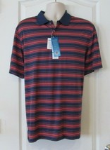 PGA TOUR Motionflux Short Sleeve Polo Shade/Coral Men&#39;s Sz .L NWT MSRP$55 - $19.65