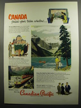 1953 Canadian Pacific Advertisement - Canada passes your train window - £14.78 GBP