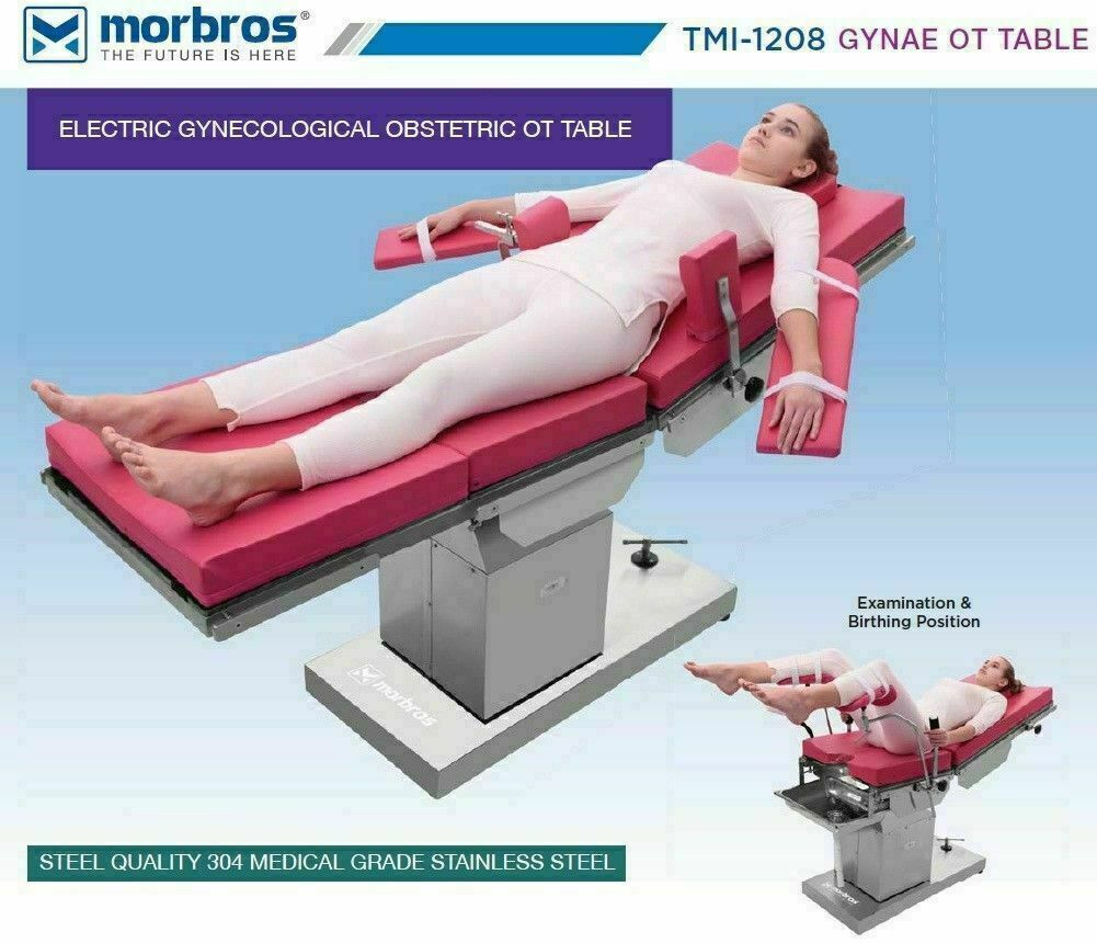 TMI- 1208 ELECTRIC GYNECOLOGICAL OBSTETRIC OT TABLE OPERATION THEATER TA... - $3,702.60
