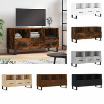 Modern Wooden Rectangular TV Tele Stand Unit Cabinet With 3 Drawers Shelves Wood - £65.55 GBP+