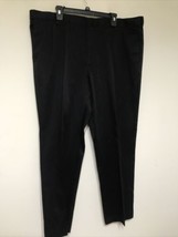 Dockers Mens Dress Pants D3 44x30 Black - £14.56 GBP