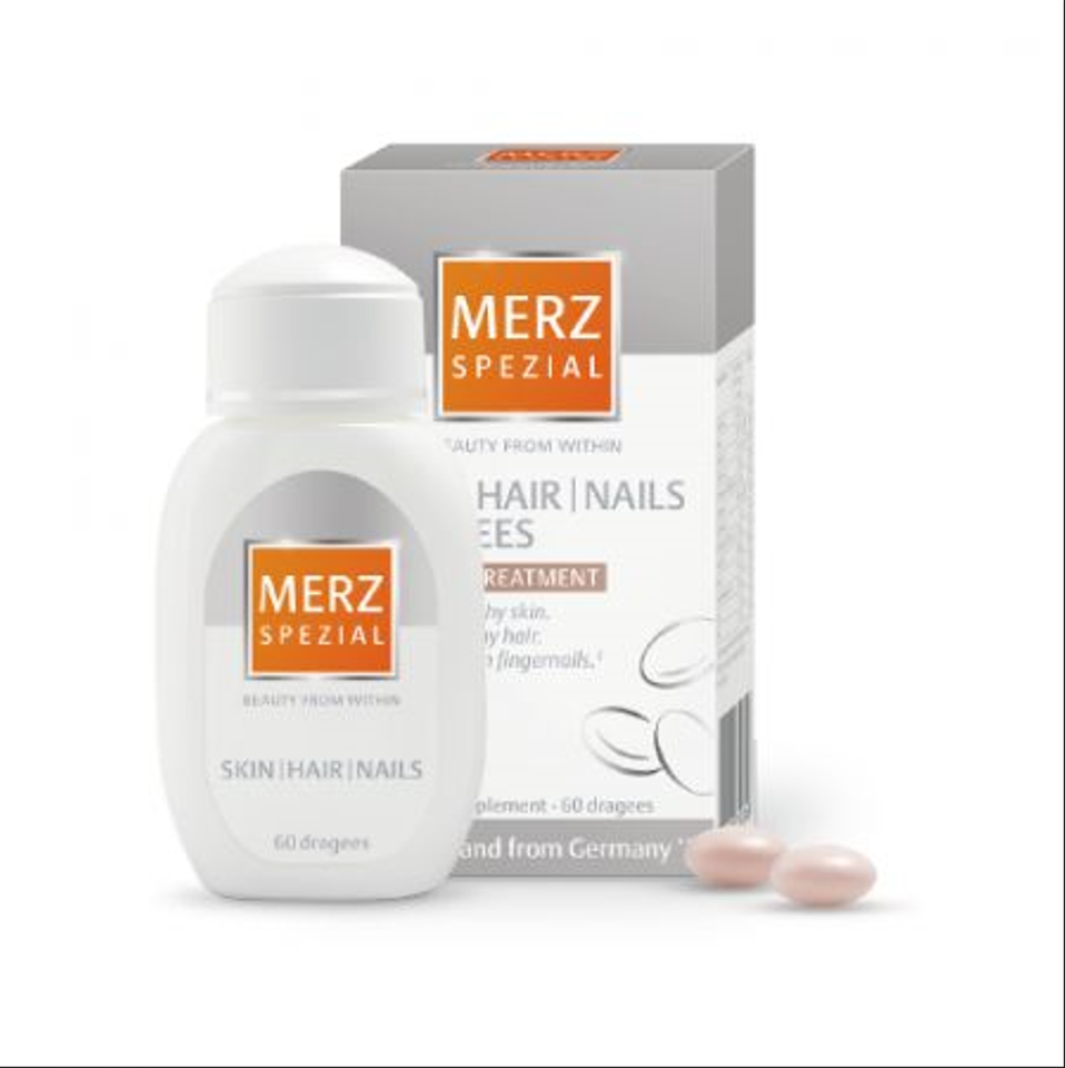 Merz Spezial Special Vitamins for Hair, Skin and Nails 60 Tablets